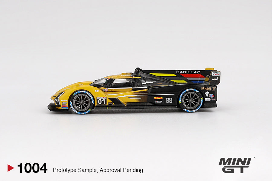 Mini GT Cadillac V-Series.R #01 Cadillac Racing 2024 IMSA Sebring 12 Hrs MGT01004 1/64 Diecast