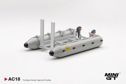 [Pre-Order] Mini GT Camel Trophy Pontoon Raft MGTAC18 1/64 Diecast