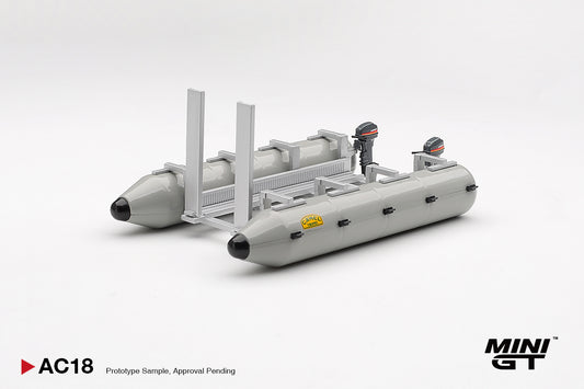 [Pre-Order] Mini GT Camel Trophy Pontoon Raft MGTAC18 1/64 Diecast