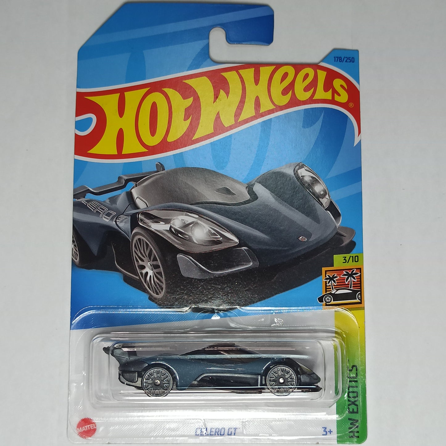 Hot Wheels Celero GT 2023 Basic HW Exotics 1/64 Diecast