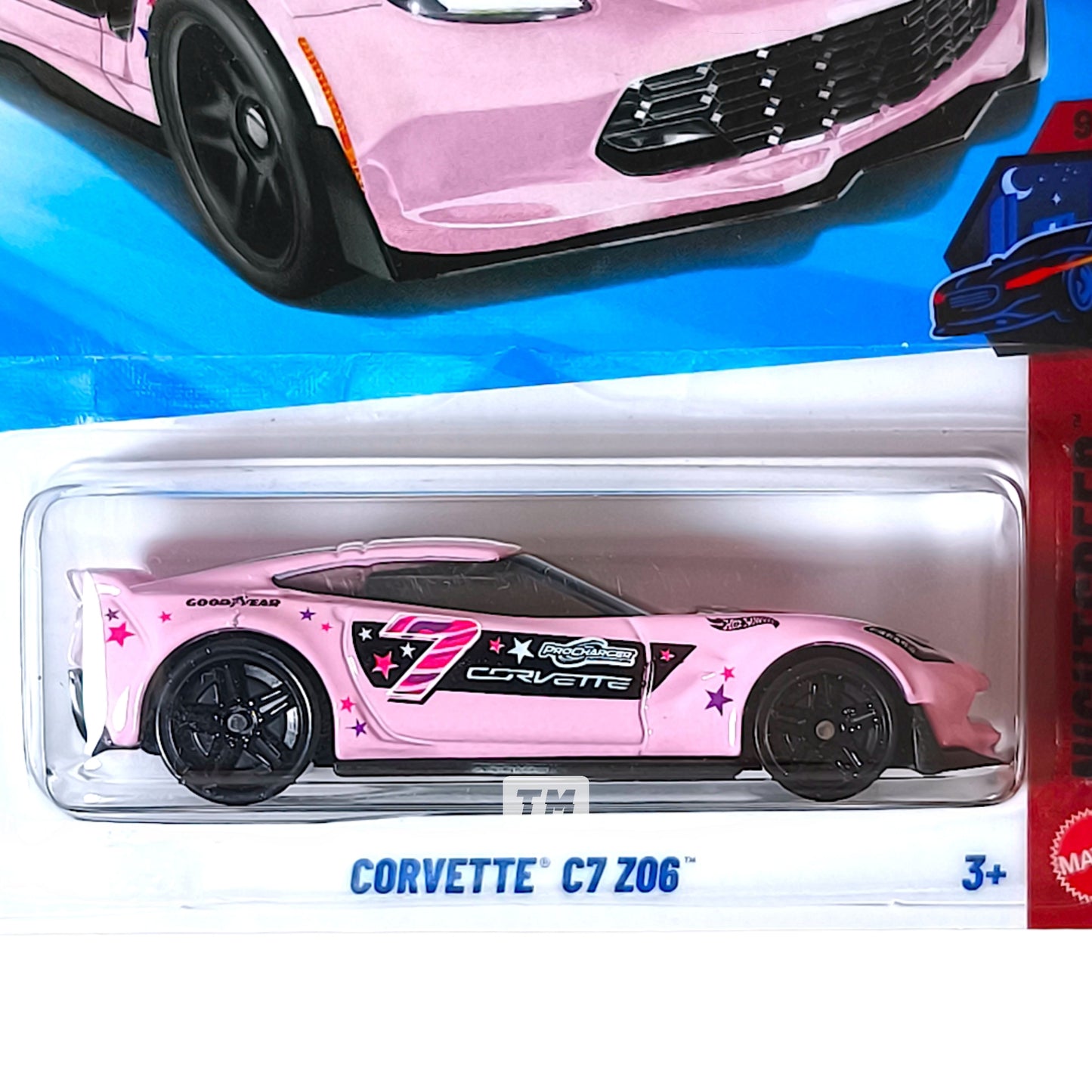 Hot Wheels Chevrolet Corvette C7 Z06 Pink 2026 Basic 1/64 Diecast