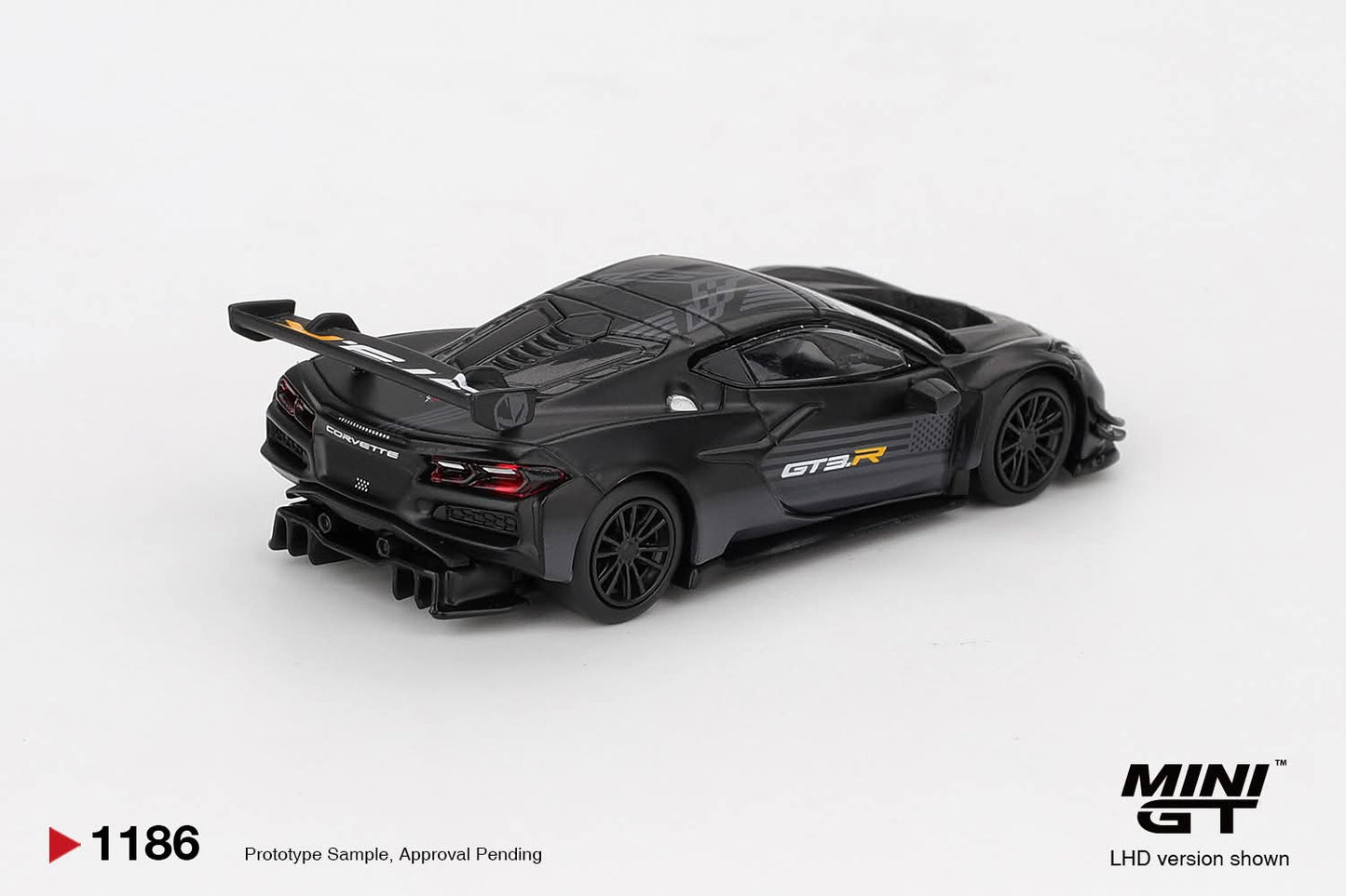 Mini GT Chevrolet Corvette Z06 GT3.R Road America Test car MGT01186 1/64 Diecast