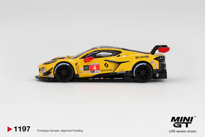 [Pre-Order] Mini GT Chevrolet Corvette Z06 GT3.R #4 Corvette Racing by Pratt Miller Motorsports 2025 IMSA Daytona 24 Hrs MGT01197 1/64 Diecast