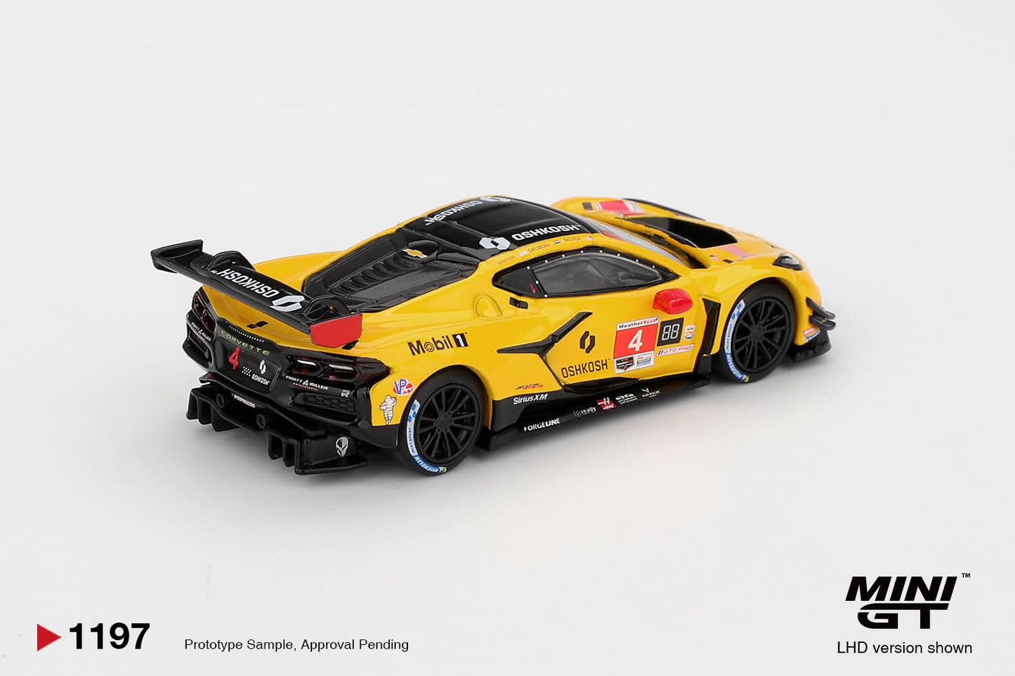 [Pre-Order] Mini GT Chevrolet Corvette Z06 GT3.R #4 Corvette Racing by Pratt Miller Motorsports 2025 IMSA Daytona 24 Hrs MGT01197 1/64 Diecast