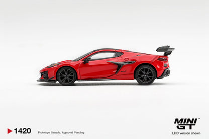 [PRE-ORDER] MINI GT Chevrolet Corvette ZR1 Torch Red MGT01420 1/64 Diecast