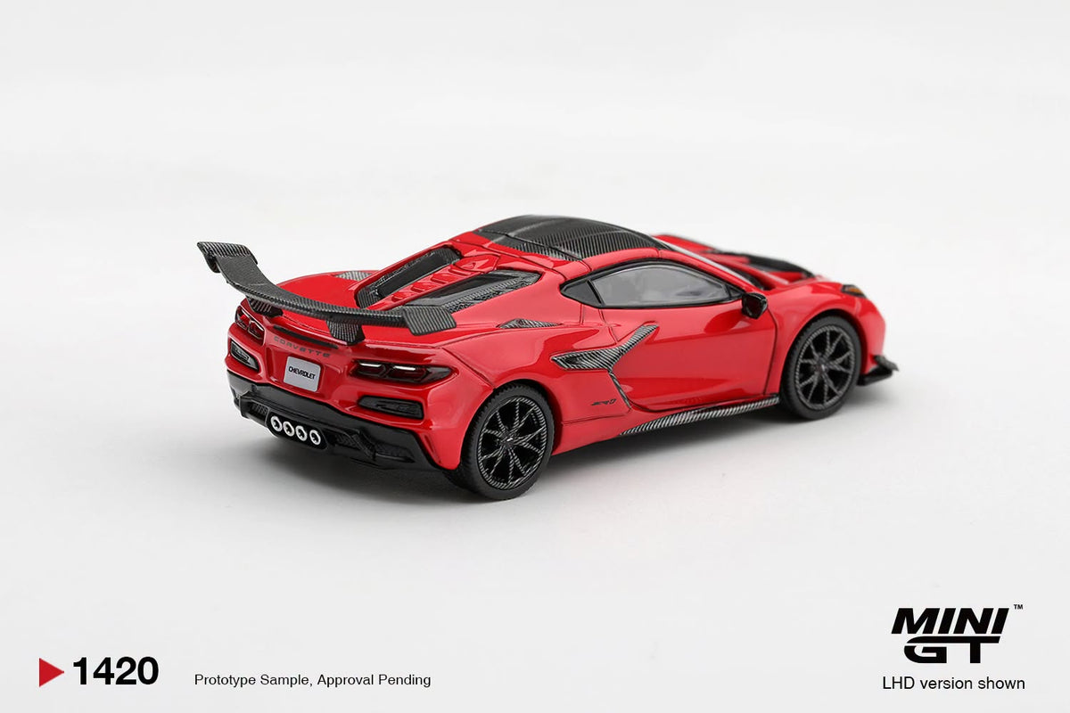 [PRE-ORDER] MINI GT Chevrolet Corvette ZR1 Torch Red MGT01420 1/64 Diecast