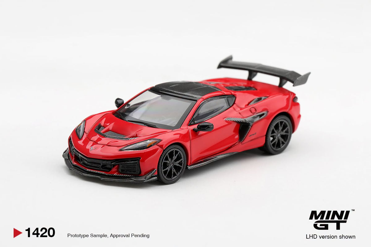 [PRE-ORDER] MINI GT Chevrolet Corvette ZR1 Torch Red MGT01420 1/64 Diecast