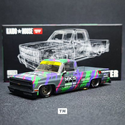 CHASE! Kaido House Chevrolet Silverado KAIDO HKS V1 KHMG174 1/64 Diecast