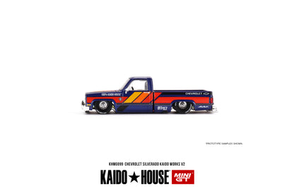 Kaido House Chevrolet Silverado Kaido Works V2 KHMG099 1/64 Diecast
