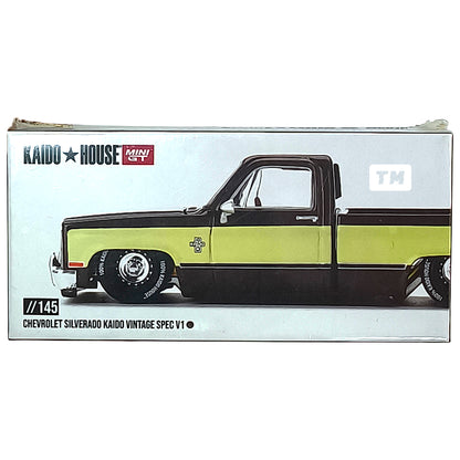Kaido House Chevrolet Silverado Vintage Spec V1 KHMG145 1/64 Diecast