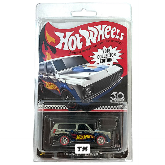Hot Wheels Chevy 70 Blazer Zamac 2018 Collector Edition 1/64 Diecast