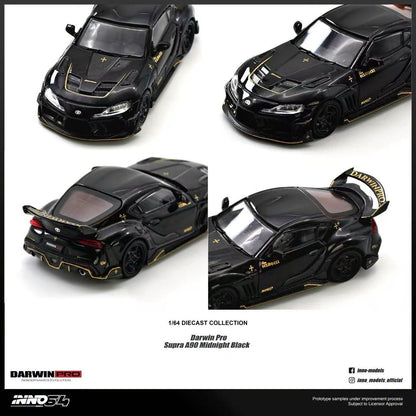 [Pre-Order] Inno64 DARWIN PRO SUPRA A90 Midnight Black 1/64 Diecast