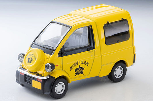 TomyTEC Tomica Limited Vintage NEO Daihatsu Midget II Cargo R Type with optional equipment Yellow 1997 LV-N362b 1/64 Diecast