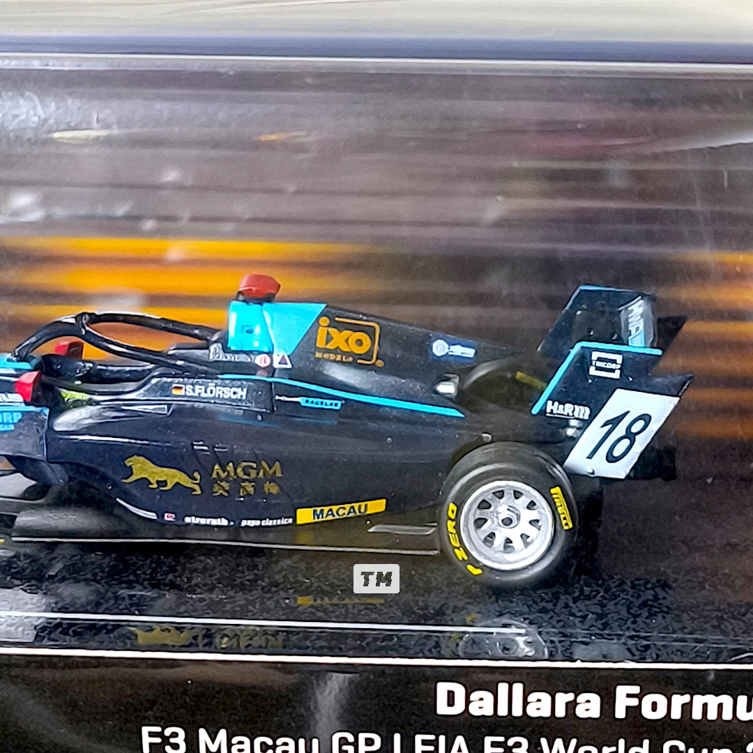 Tarmac Works Dallara Formula 3 Macau Grand Prix FIA F3 World Cup 2019 Sophia Floersch Special Edition T64-069-19MGP18 1/64 Diecast
