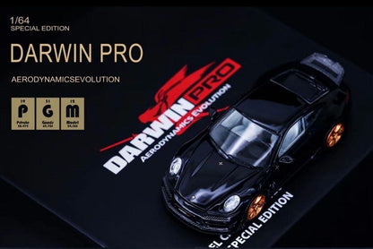 PGM 2-Pcs Set DarwinPRO 992S Chopin Schubert Ver. & RWB 964 TMCS 2026 1/64 Diecast