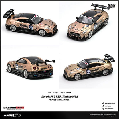 Inno64 DarwinPRO R35 Lifetime WBK TMCS26 Event Edition IN64-R35DP-TMCS26 1/64 Diecast
