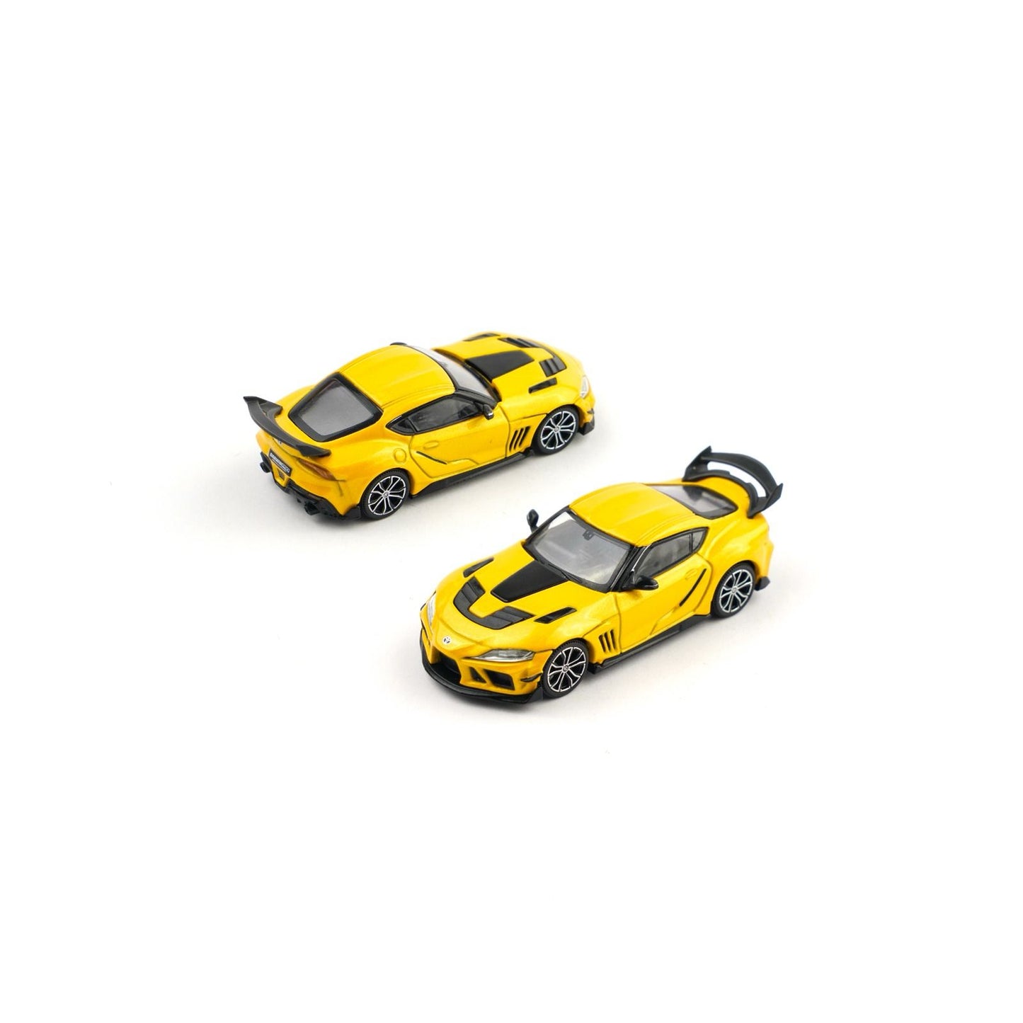[Pre-Order] Pop Race Darwin Pro 66G WBK Supra A90 Nitro Yellow PRE033 1/64 Diecast