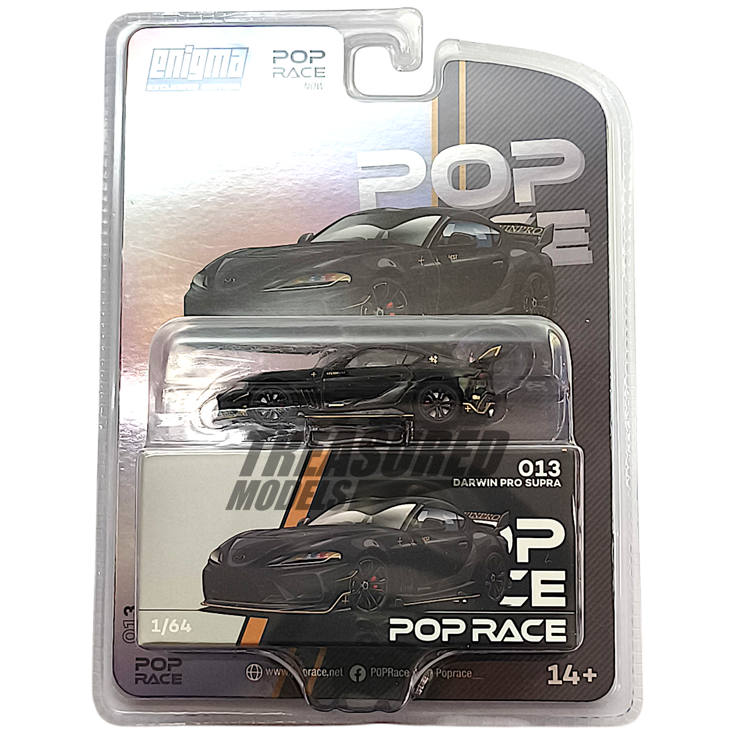 Pop Race Toyota Darwin Pro Supra PRE013 1/64 Diecast – Treasured