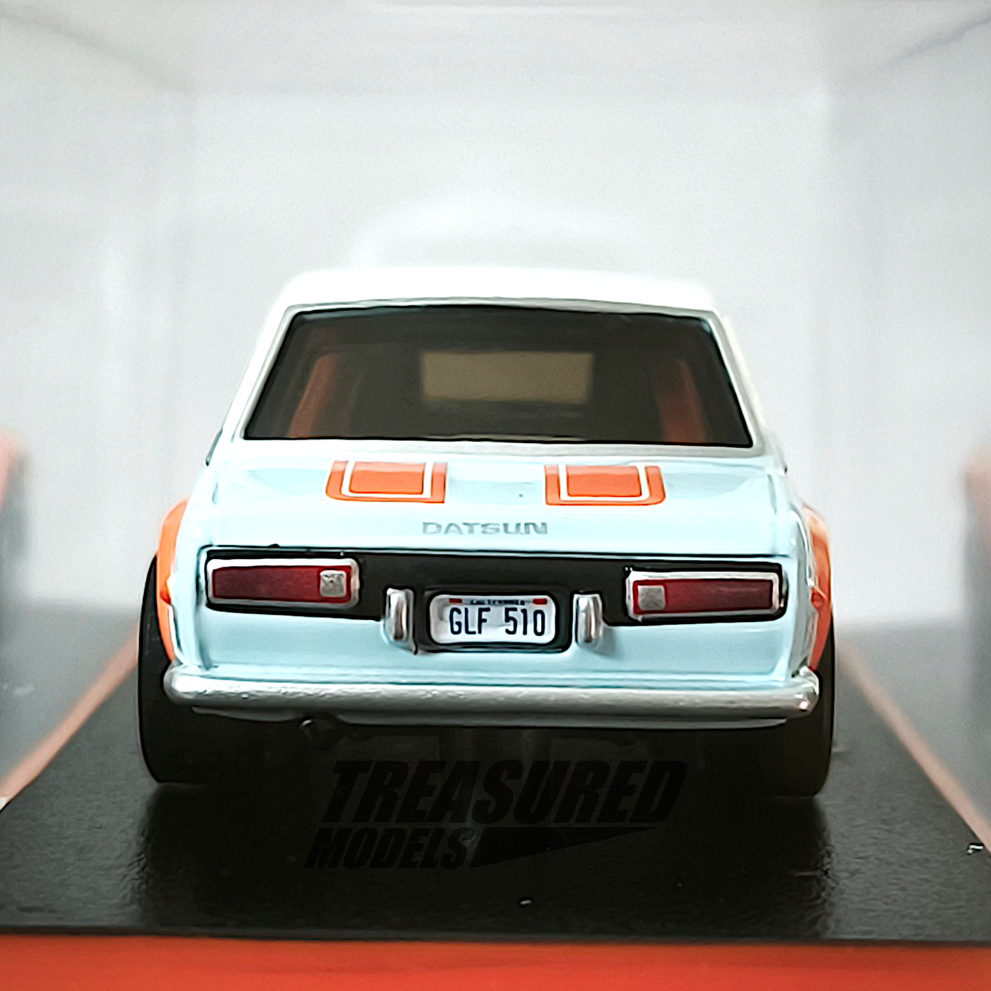 Hot Wheels Datsun 510 Gulf Powder Blue 2022 RLC Exclusive 1/64 Diecast