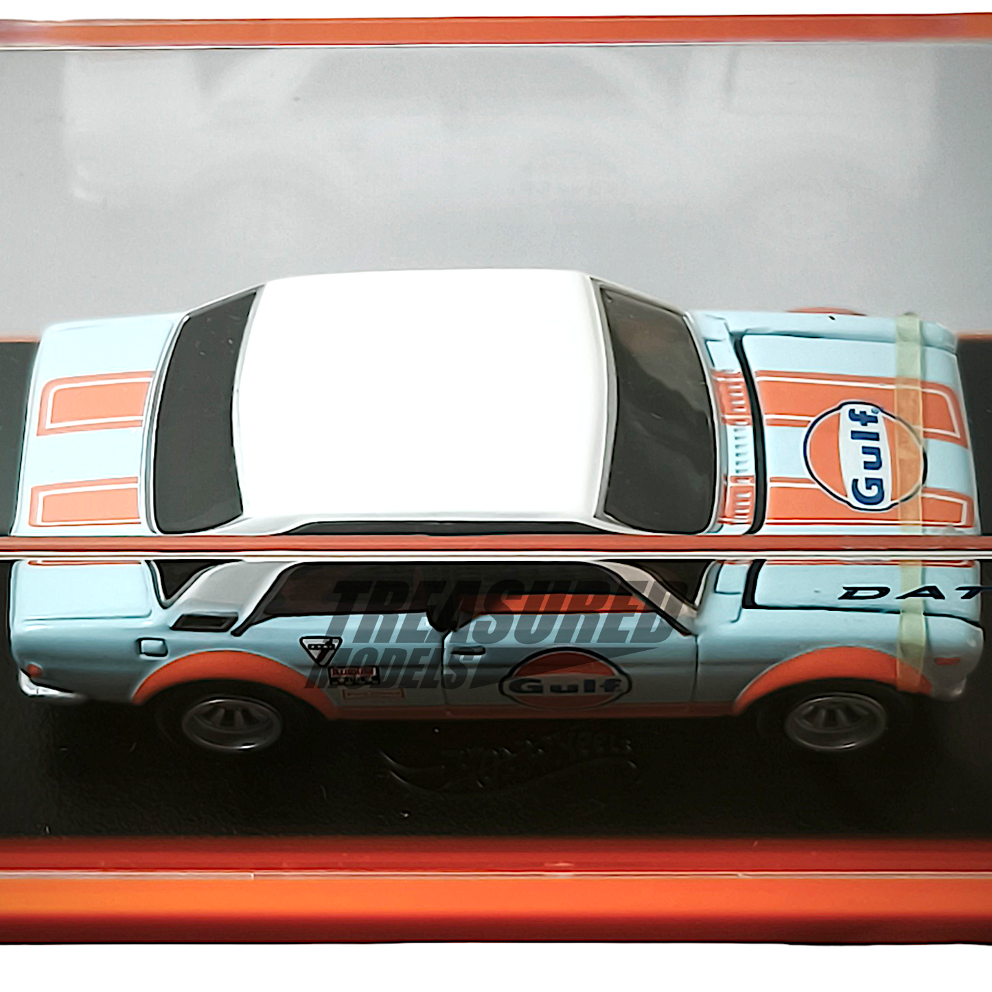 Hot Wheels Datsun 510 Gulf Powder Blue 2022 RLC Exclusive 1/64 Diecast