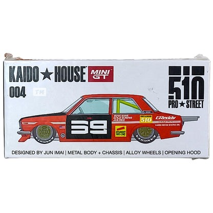Kadio House Datsun 510 Pro Street SK510 Orange KHMG004 1/64 Diecast