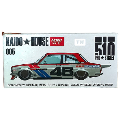 Kaido House Datsun 510 Pro Street BRE510 V1 KHMG005 1/64 Diecast