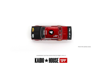 Kaido House Datsun 510 Pro Street JPN V1 KHMG087 1/64 Diecast
