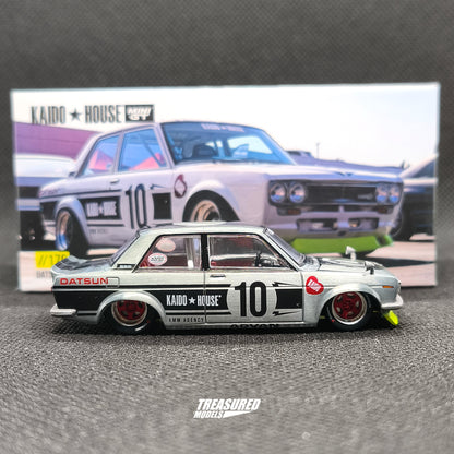 Kaido House CHASE Datsun 510 Street Team XMM V1 KHMG176 1/64 Diecast