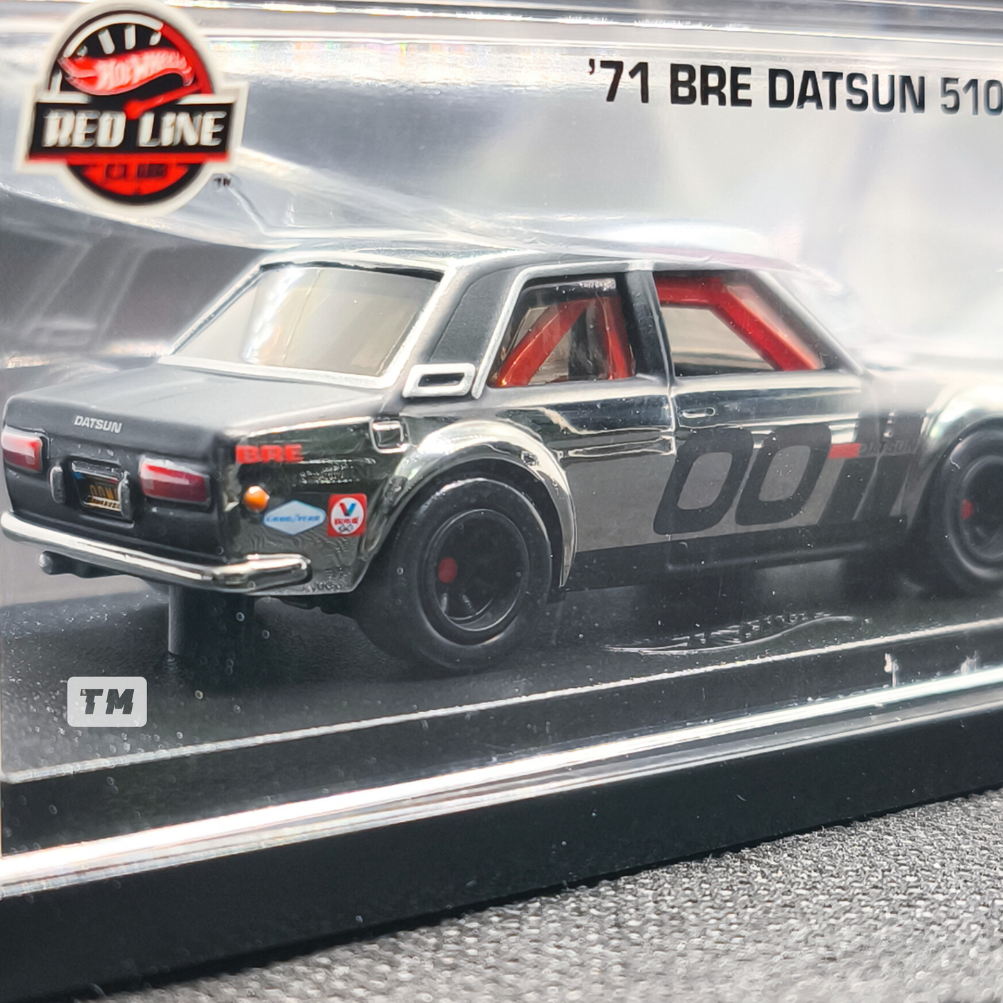 Hot Wheels Datsun 71 510 BRE Spectraflame Shadowchrome 2024 RLC 1/64 Diecast