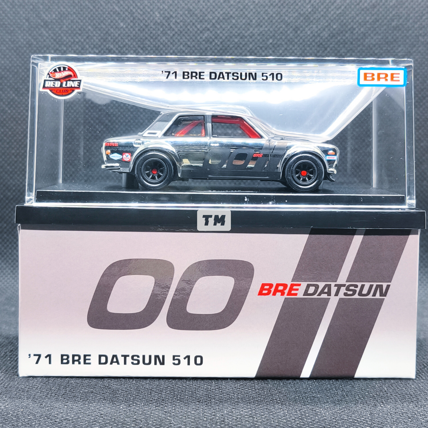 Hot Wheels Datsun 71 510 BRE Spectraflame Shadowchrome 2024 RLC 1/64 Diecast