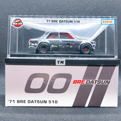 Hot Wheels Datsun 71 510 BRE Spectraflame Shadowchrome 2024 RLC 1/64 Diecast