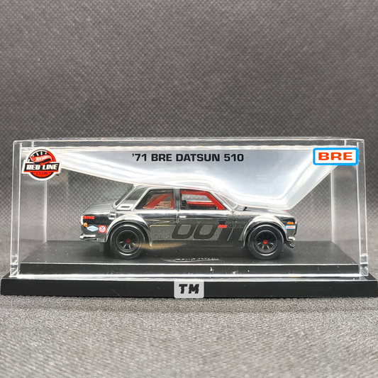 Hot Wheels Datsun 71 510 BRE Spectraflame Shadowchrome 2024 RLC 1/64 Diecast