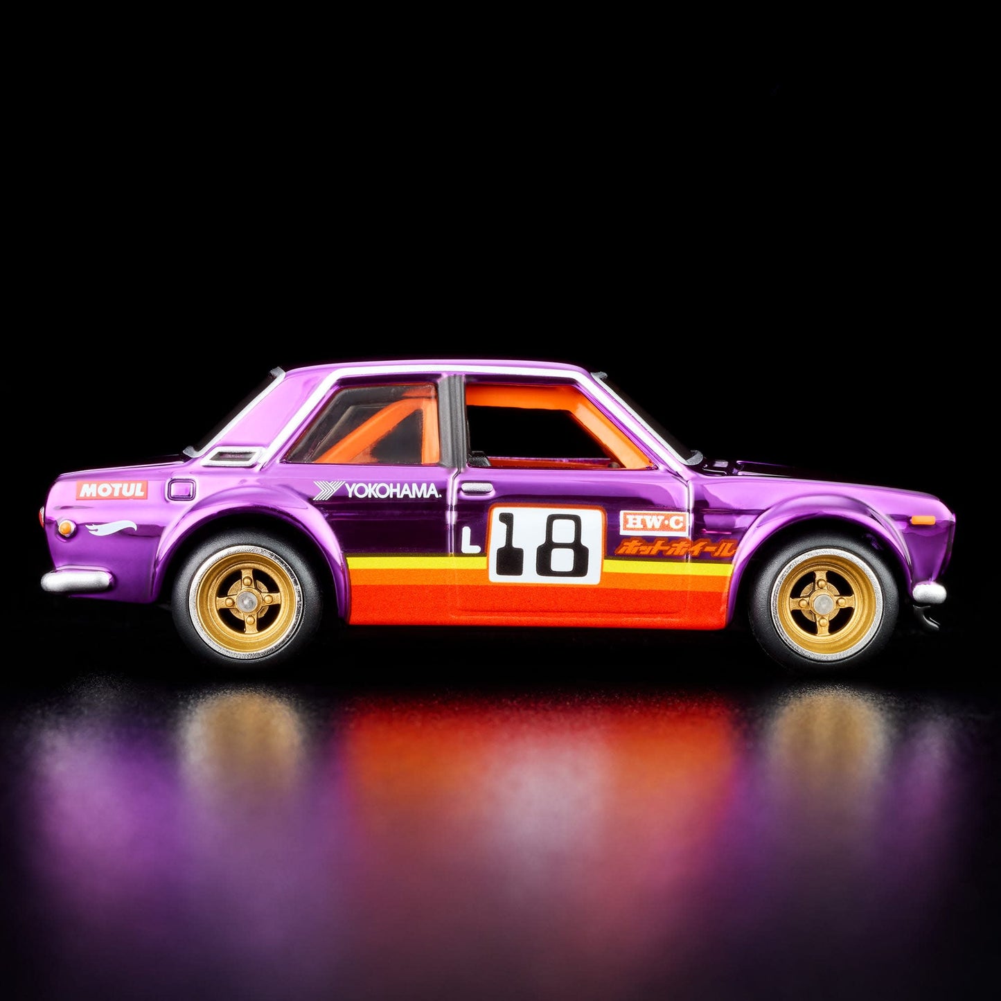 [Pre-Order] Hot Wheels Datsun 71 510 Vintage Spectraflame Purple 2026 RLC 1/64 Diecast