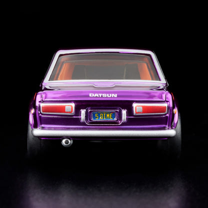 [Pre-Order] Hot Wheels Datsun 71 510 Vintage Spectraflame Purple 2026 RLC 1/64 Diecast