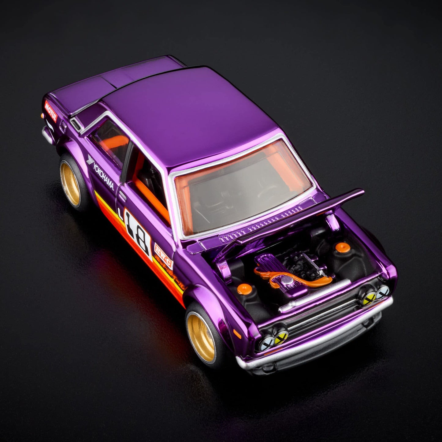 [Pre-Order] Hot Wheels Datsun 71 510 Vintage Spectraflame Purple 2026 RLC 1/64 Diecast