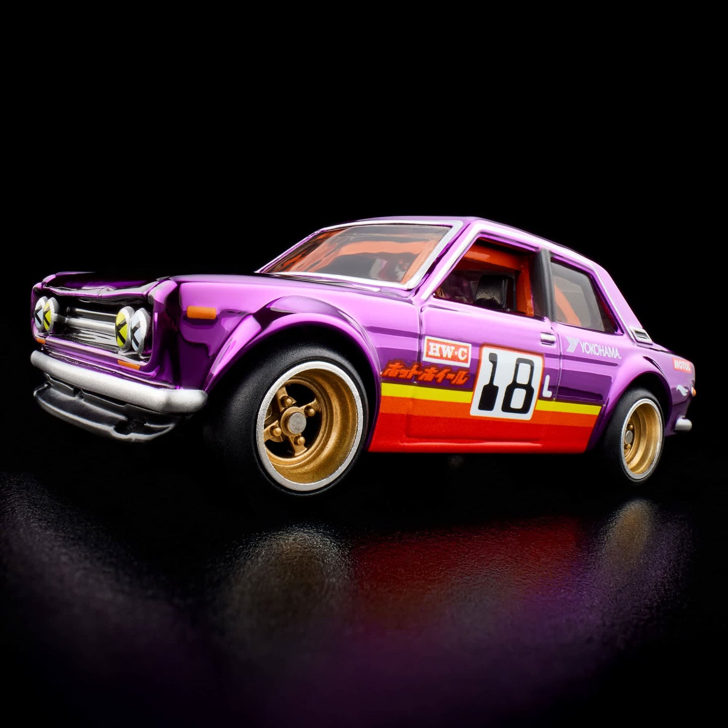 [Pre-Order] Hot Wheels Datsun 71 510 Vintage Spectraflame Purple 2026 RLC 1/64 Diecast