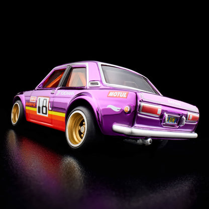 [Pre-Order] Hot Wheels Datsun 71 510 Vintage Spectraflame Purple 2026 RLC 1/64 Diecast