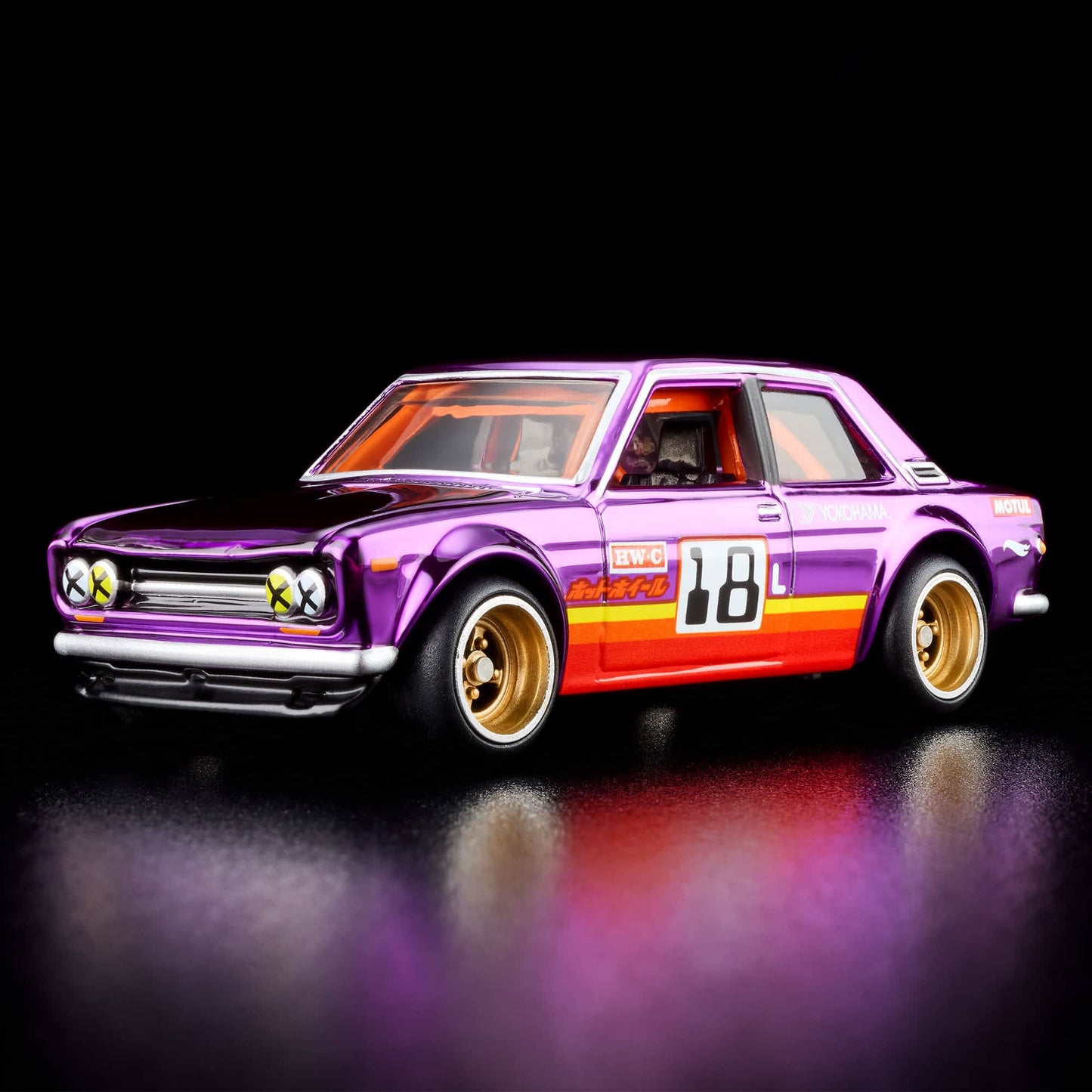 [Pre-Order] Hot Wheels Datsun 71 510 Vintage Spectraflame Purple 2026 RLC 1/64 Diecast