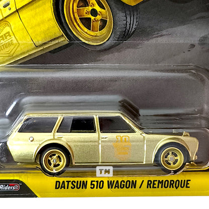 CHASE! Hot Wheels Datsun 71 Bluebird 510 Wagon Gold 2026 Car Culture Japan Historic 5 1/64 Diecast