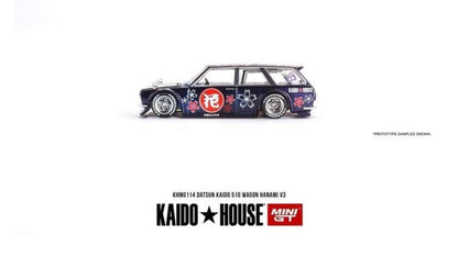 Kaido House Datsun Kaido 510 Wagon Hanami V3 KHMG114 1/64 Diecast
