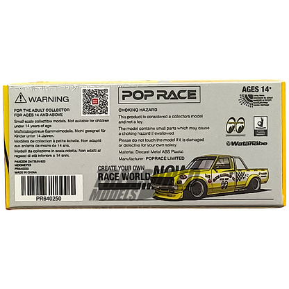 Pop Race Datsun Pandem 620 MoonEyes PR640250 1/64 Diecast