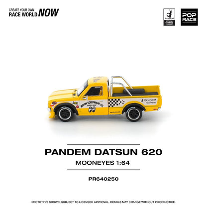 Pop Race Datsun Pandem 620 MoonEyes PR640250 1/64 Diecast