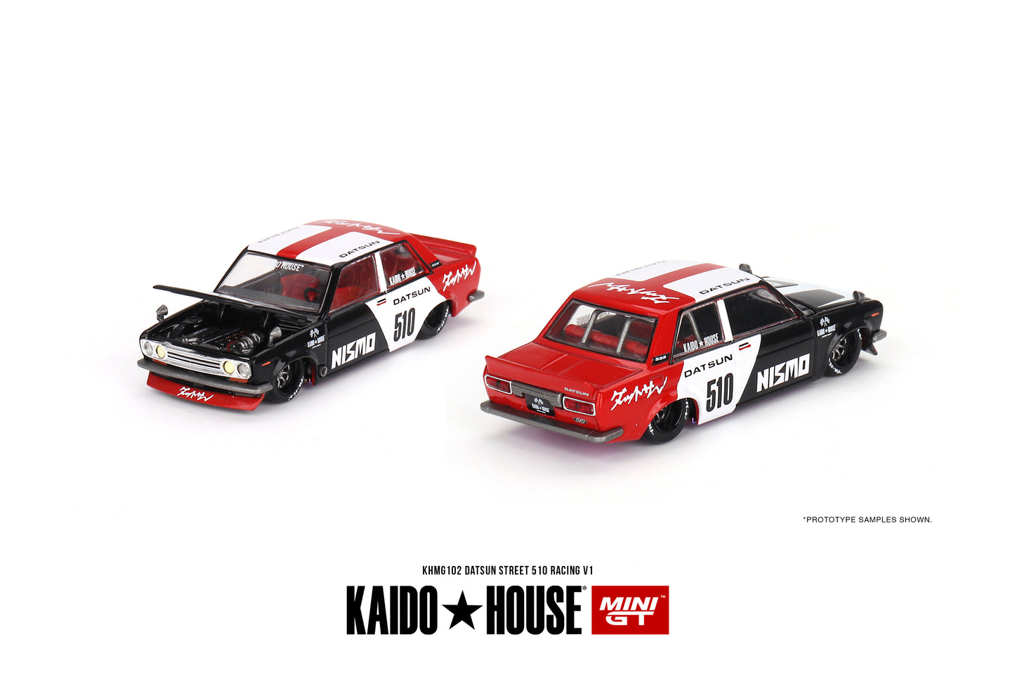 Kaido House Datsun Street 510 Racing V1 KHMG102 1/64 Diecast