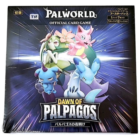 Palworld Card Game Dawn of Palpagos Booster Box Japanese 2026