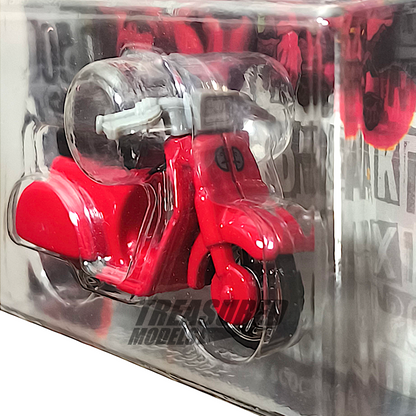 Hot Wheels Deadpool Scooter Red 2025 Premium Pop Culture 1/64 Diecast