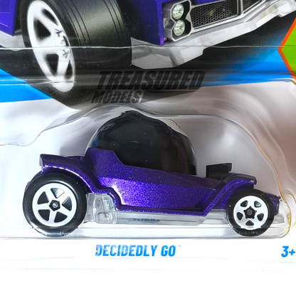 Hot Wheels Decidedly Go Metalflake Royal Purple 2025 Main Line Experimotors 1/64 Die Cast