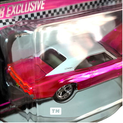 Hot Wheels Dodge 1969 Charger RT Pink 2025 Premium RLC 1/64 Die Cast