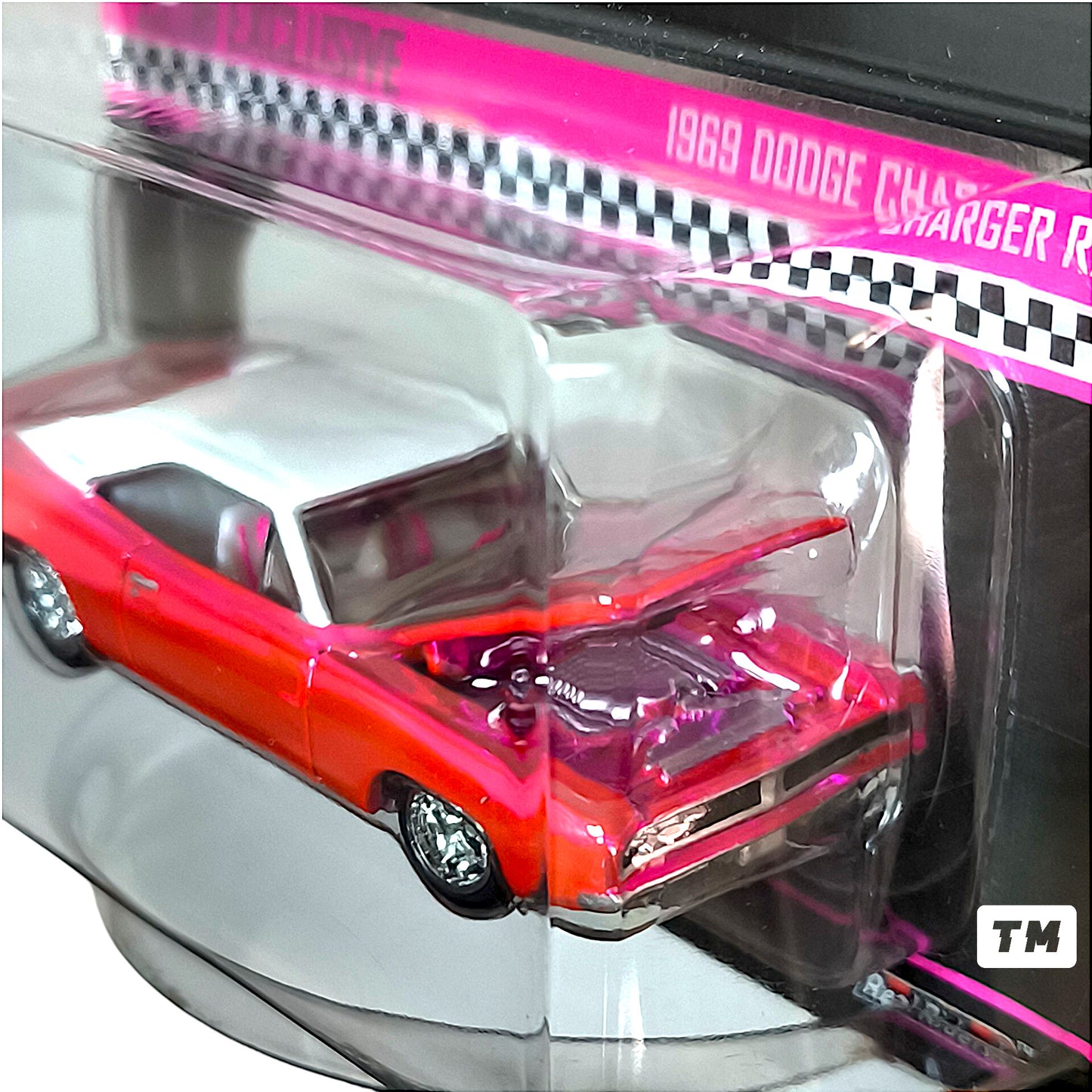 Hot Wheels Dodge 1969 Charger RT Pink 2025 Premium RLC 1/64 Die Cast