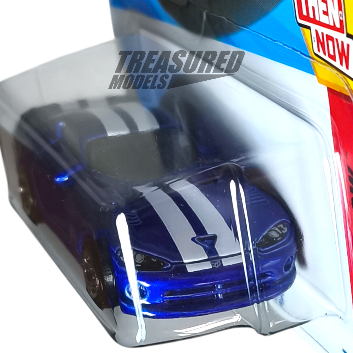 Hot Wheels Dodge 96 Viper GTS Viper GTS Blue 2025 Main Line Then and Now 1/64 Die Cast