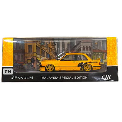 CM Model E30 V1 Pandem Yellow Malaysia Special Edition MDX 2026 CM64-E30-MDX26 1/64 Diecast